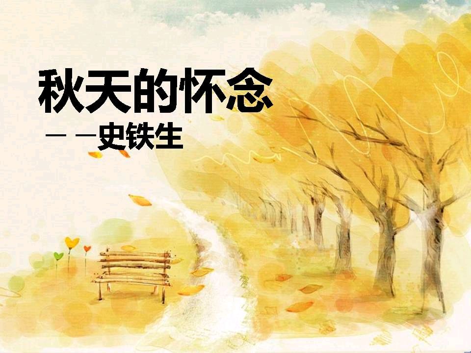 秋天的怀念
