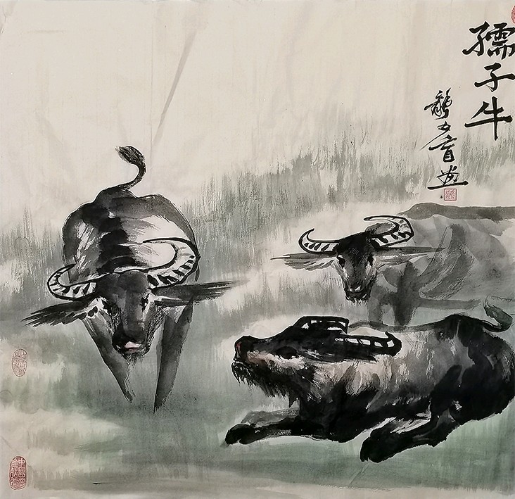 慧眼通天地 灵动有乾坤——盲画大师曾毓珺艺术简介编辑/亢乃坚(图17)