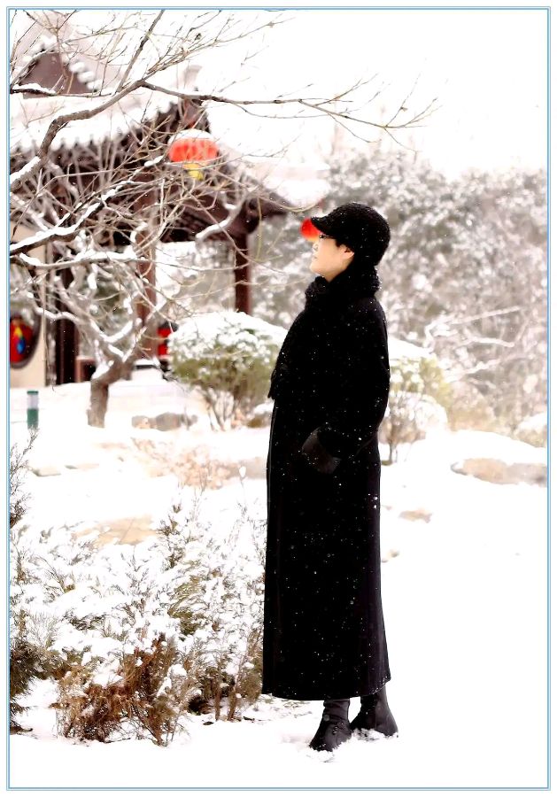 请欣赏金牌主播安然为您诵读张维清老师的《雪》编辑//海纳百川【中国长江文学社】有声文学平台【第6833期】（图6）