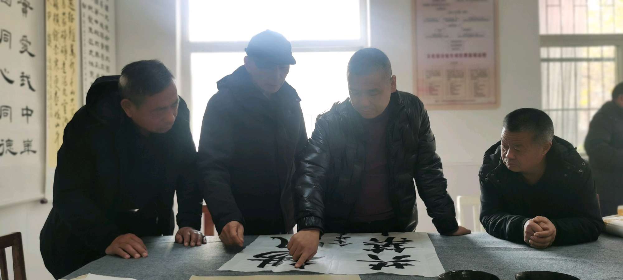 盐湖区书法家协会公益培训——走进金井（图6）