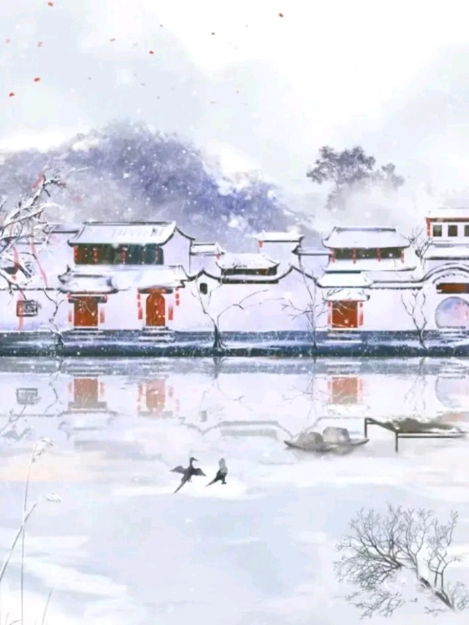 琦琦赵朗诵【小雪节感言】作者/王胜利（图4）