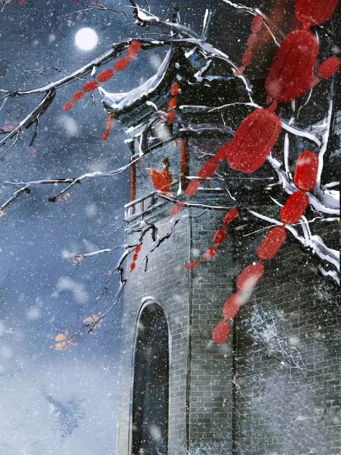 琦琦赵朗诵【小雪节感言】作者/王胜利（图8）