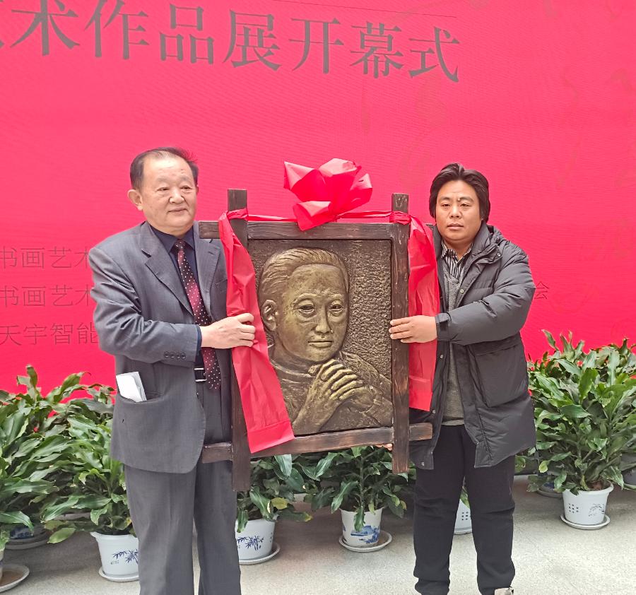 【文旅聊城】雅宜清致 墨趣乐缘——袁春光书法艺术作品展在聊城中国运河文化博物馆开幕(图7)