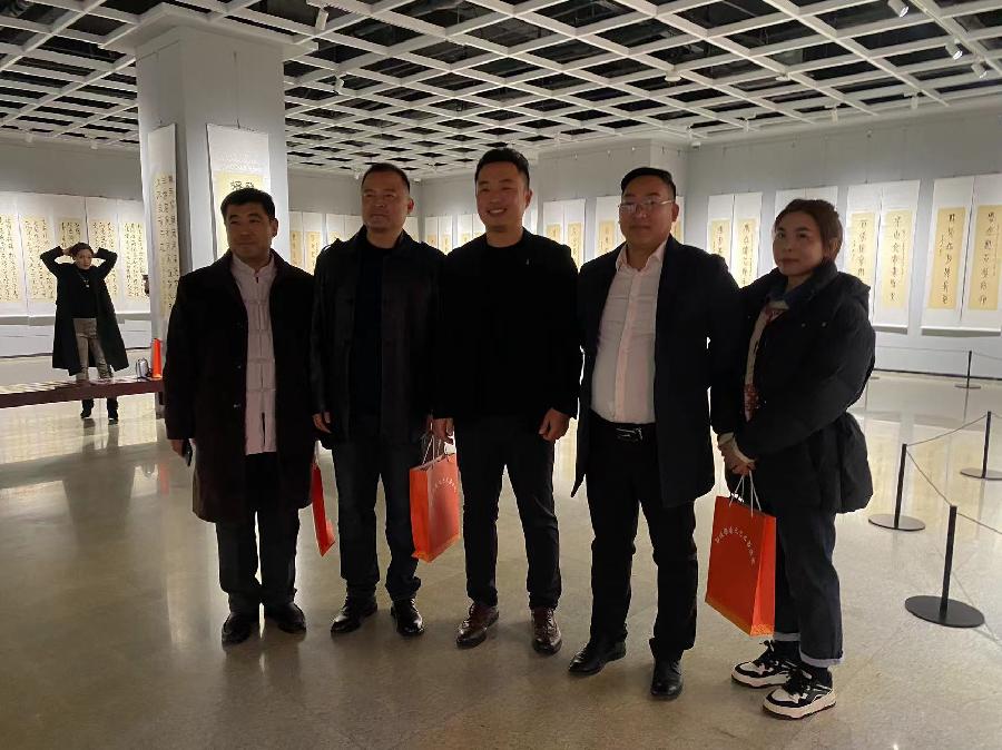 【文旅聊城】雅宜清致 墨趣乐缘——袁春光书法艺术作品展在聊城中国运河文化博物馆开幕(图13)