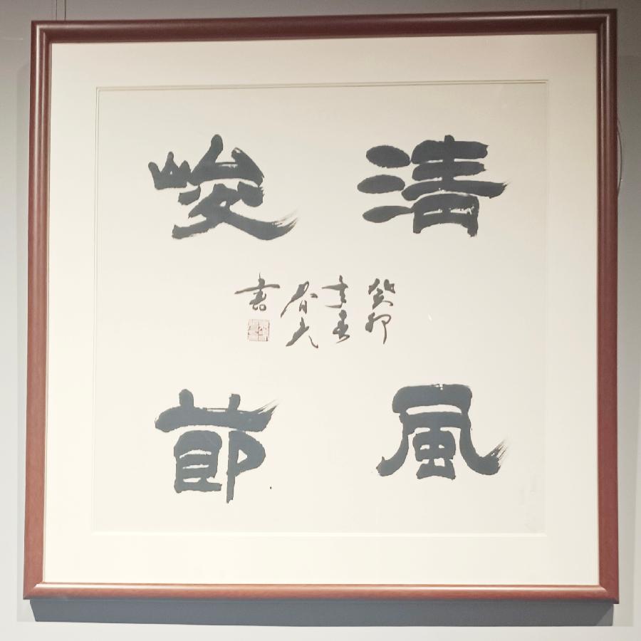 【文旅聊城】雅宜清致 墨趣乐缘——袁春光书法艺术作品展在聊城中国运河文化博物馆开幕(图15)