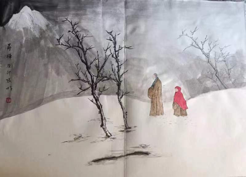 清新隽永写大美一一著名画家张明作品欣赏（图4）