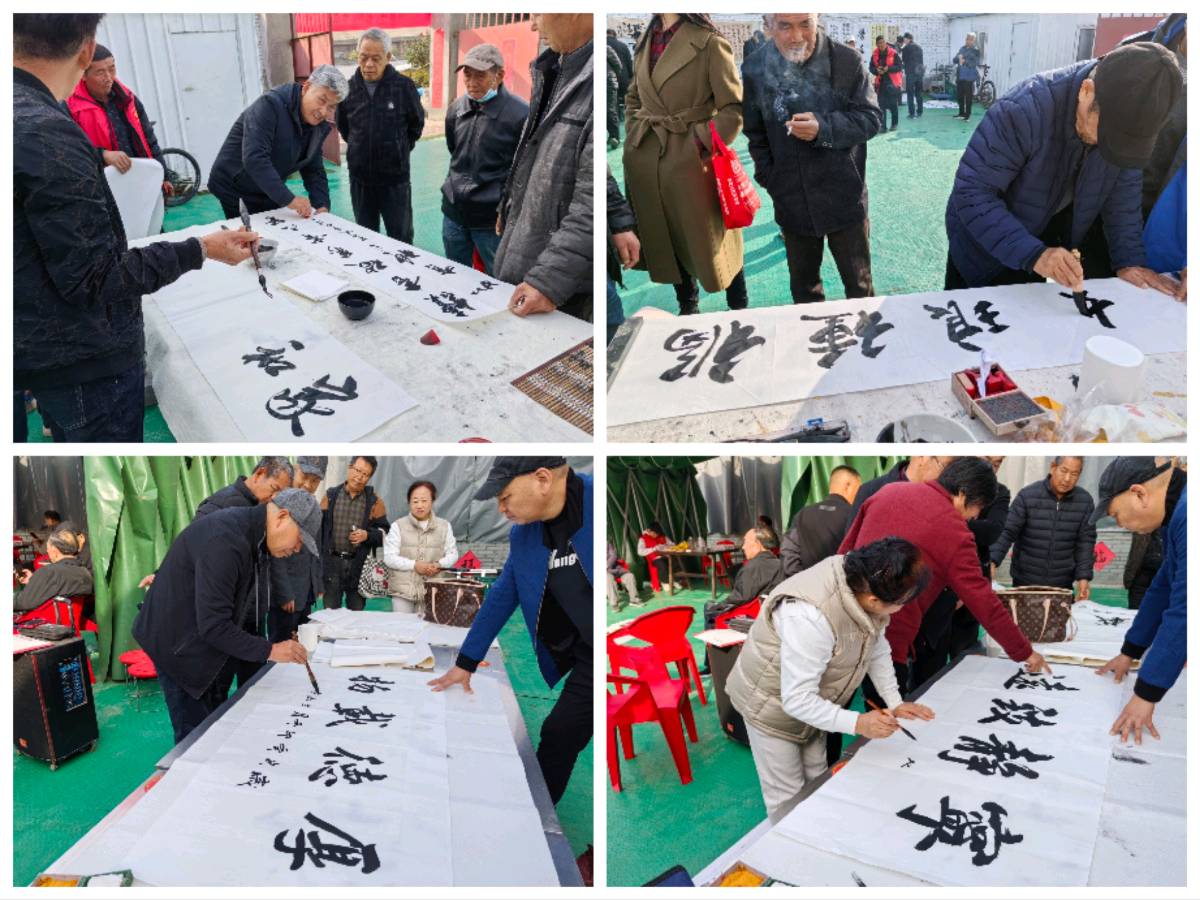 偃师区老年书画家协会送文化之十七～走进山化东屯暨钟繇书法传承与发展笔会在时光小院举行（图13）