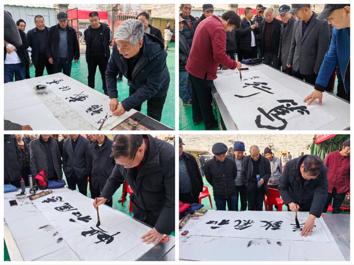 偃师区老年书画家协会送文化之十七～走进山化东屯暨钟繇书法传承与发展笔会在时光小院举行（图12）