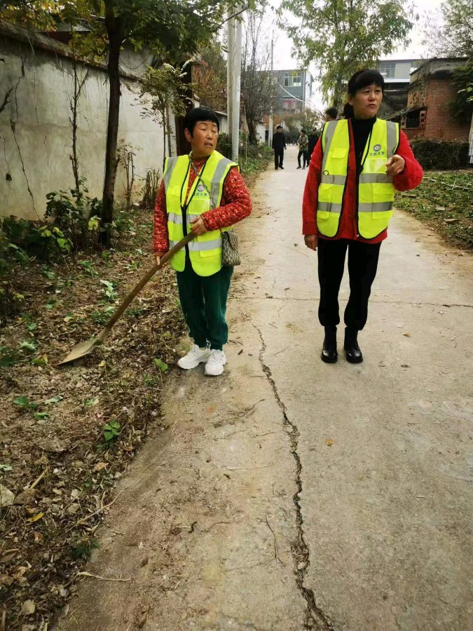 【中国新闻诗文网】界首市光武镇明珠团队开展卫生整治志愿服务（图7）