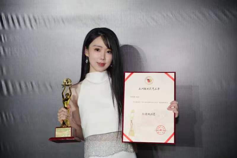 最佳新秀演员高瑶涵，第十届亚洲微电影艺术节年度盛典榜上有名（图5）