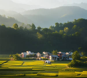 山村秋景（图4）