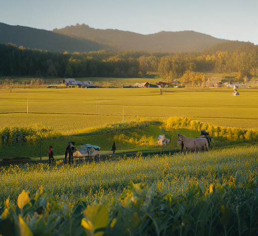 山村秋景（图6）