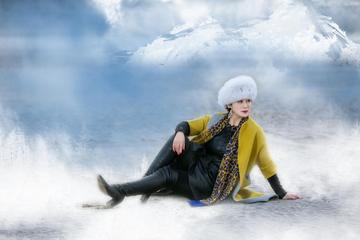 《雪山姑娘》作者:王德强【主播:雪如玉】【桃源国际诗歌集团】用声音传递温暖以诵读致敬人生♬（图7）