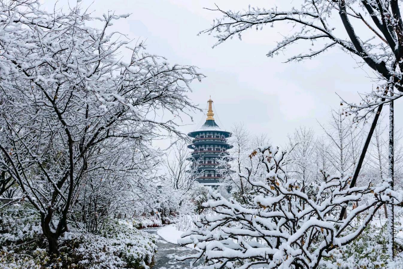 雪 终究落到了神都