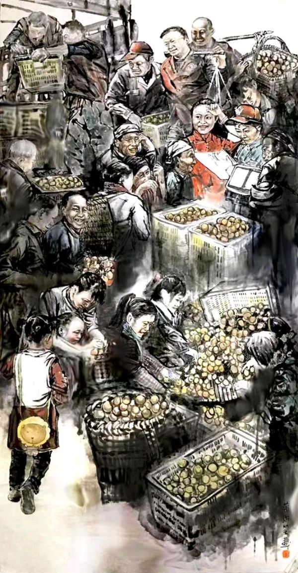 【国风社陕西分社】月刊33期（总第44期）国风“两社”与南充市嘉陵区诗词学会强强联手开展纪念毛主席诞辰130周年红太阳颂活动（国画艺术作品展合集）*北京头条发布！（图69）