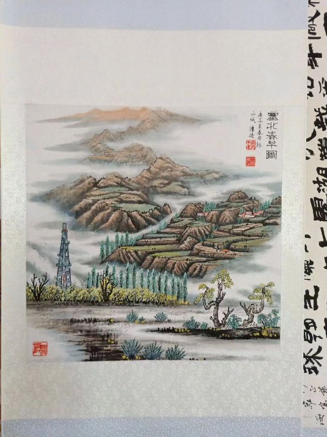 【国风社陕西分社】月刊33期（总第44期）国风“两社”与南充市嘉陵区诗词学会强强联手开展纪念毛主席诞辰130周年红太阳颂活动（国画艺术作品展合集）*北京头条发布！（图200）