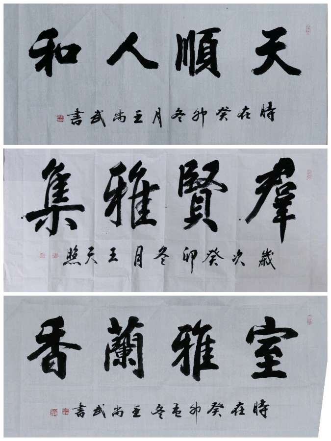 偃师区老年书画家协会送文化之十八走进槐庙社区暨偃师区“槐庙书画社”今日授牌成立（图17）