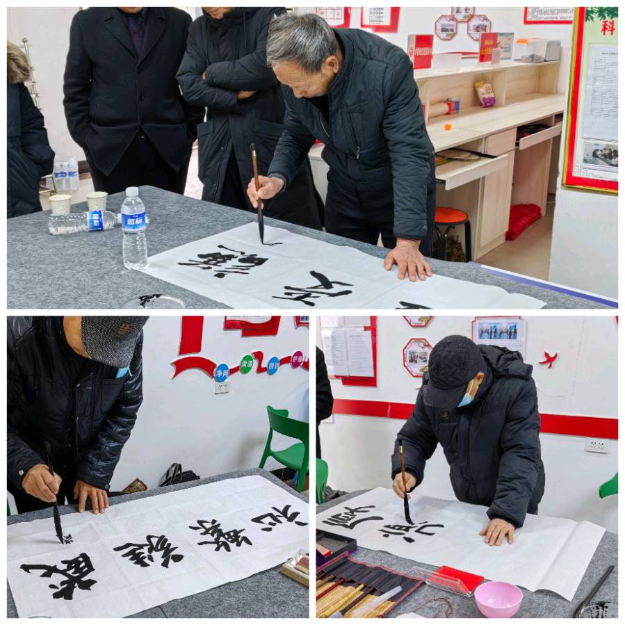 偃师区老年书画家协会送文化之十八走进槐庙社区暨偃师区“槐庙书画社”今日授牌成立（图18）