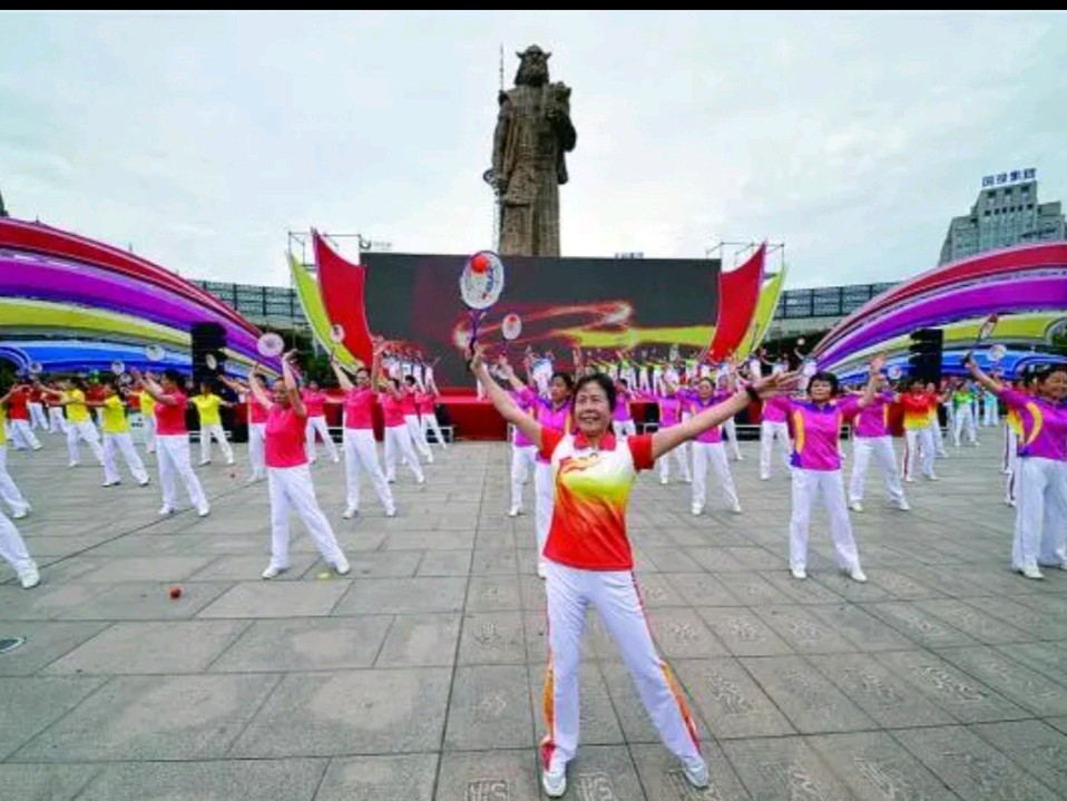 《五绝 · 晨练》作者/李平（图2）