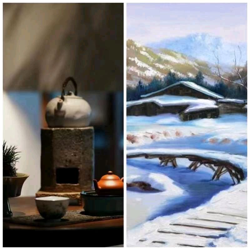 韩庚的《大雪寄吟》