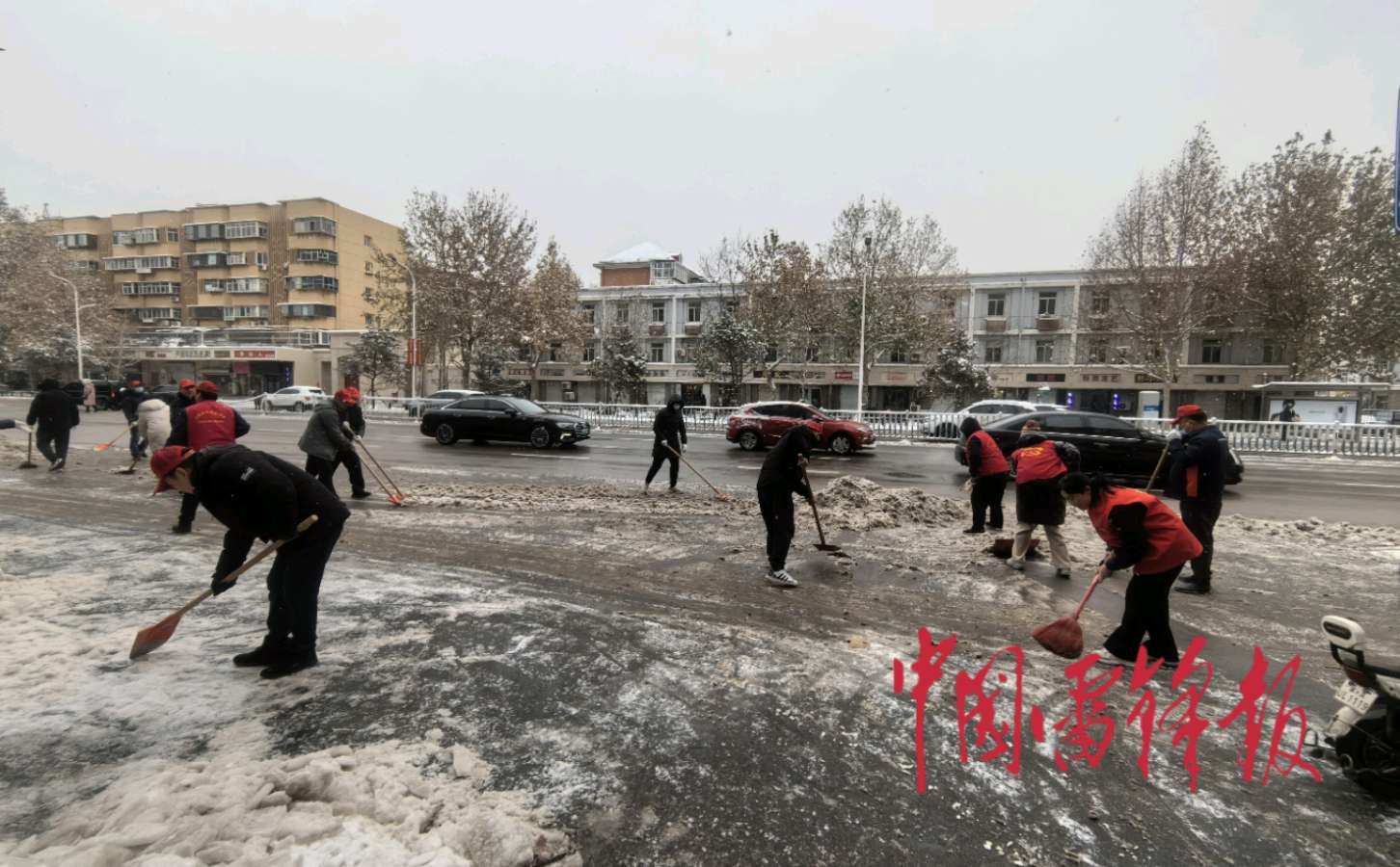 以雪为令 遇雪而动‖石家庄“一家人”在行动（图3）