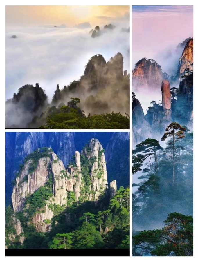 💖 题图微诗一组 - 知景黄山 作者 / 正大光明 ( 哈尔滨 ) 京津沪头条