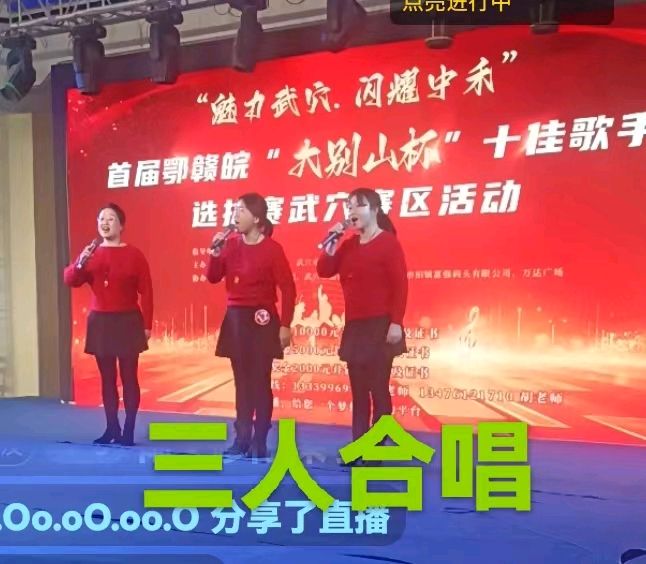 吴九明：《首届鄂赣皖“大别山怀”十佳歌手选拨赛武穴赛区活动鸣锣开幕》（图7）
