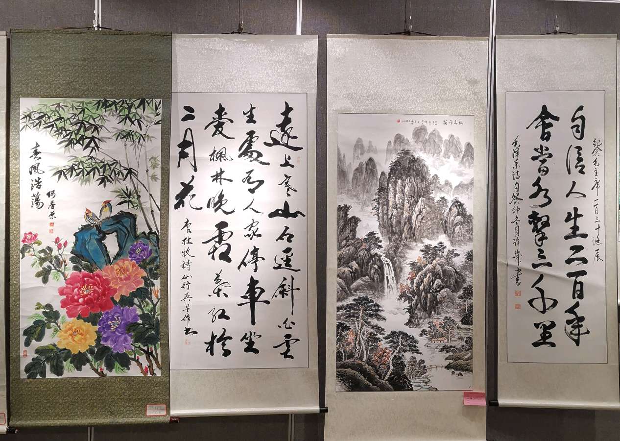 桂林市老年书画研究会迎春大型书画作品展开幕辑锦唯美佳作欣赏∥中国桂林都市漓江诗书画社微刊(第124期)(图111)