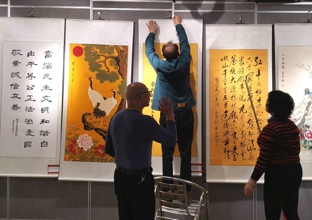 桂林市老年书画研究会迎春大型书画作品展开幕辑锦唯美佳作欣赏∥中国桂林都市漓江诗书画社微刊(第124期)(图122)