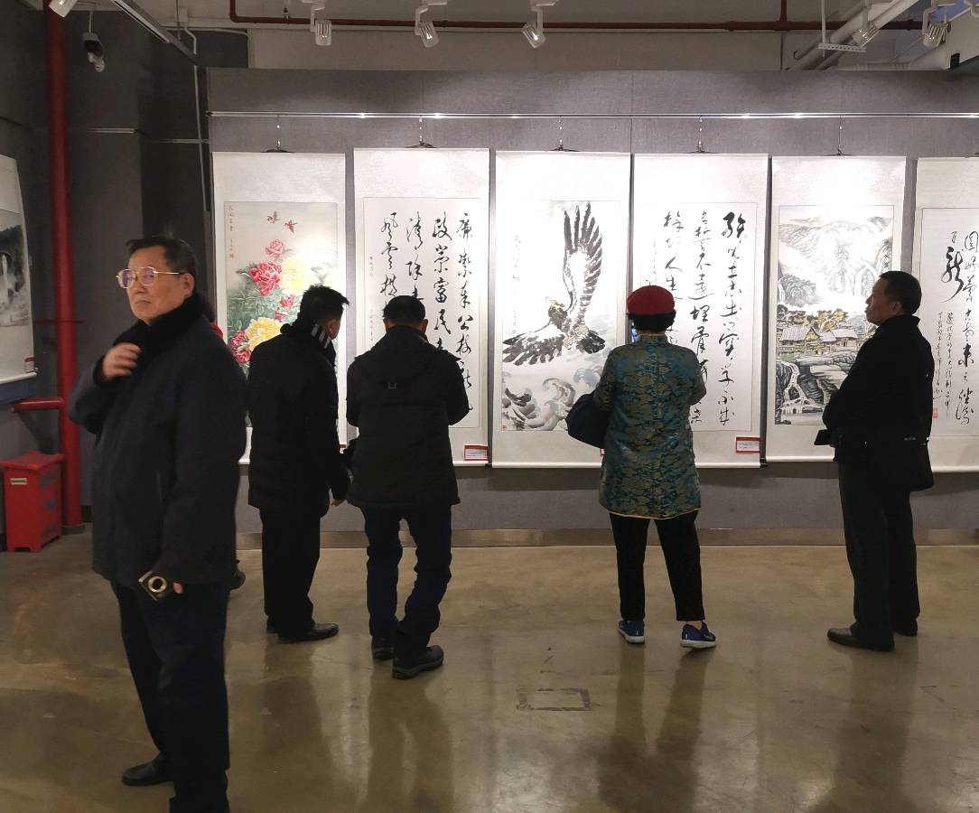 桂林市老年书画研究会迎春大型书画作品展开幕辑锦唯美佳作欣赏∥中国桂林都市漓江诗书画社微刊(第124期)(图153)