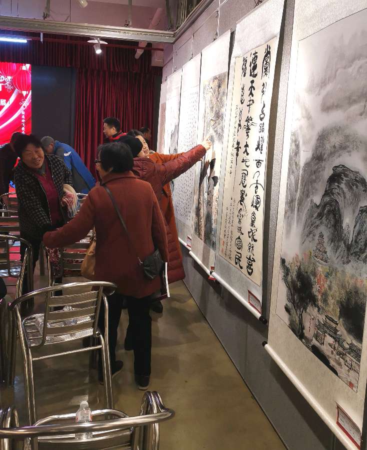 桂林市老年书画研究会迎春大型书画作品展开幕辑锦唯美佳作欣赏∥中国桂林都市漓江诗书画社微刊(第124期)(图156)