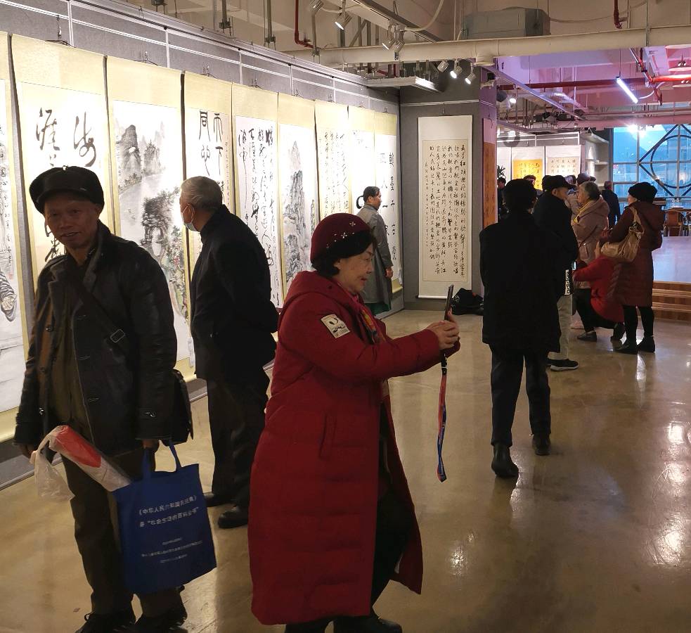 桂林市老年书画研究会迎春大型书画作品展开幕辑锦唯美佳作欣赏∥中国桂林都市漓江诗书画社微刊(第124期)(图161)