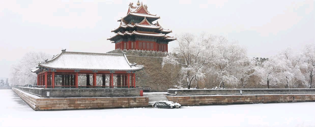 【新山东文学社】《初雪，给帝都披上银装》作者/迎夏 主播/星空（图5）