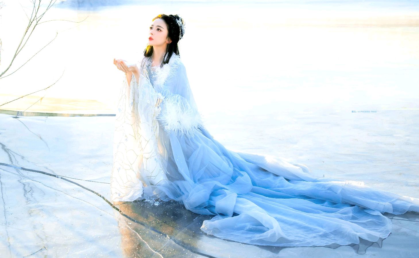 《爱在，雪花漫舞的冬季》作者:昨夜天【主播:梦里水乡】【桃源国际诗歌文化传媒】桃源♬ 馨声（图8）