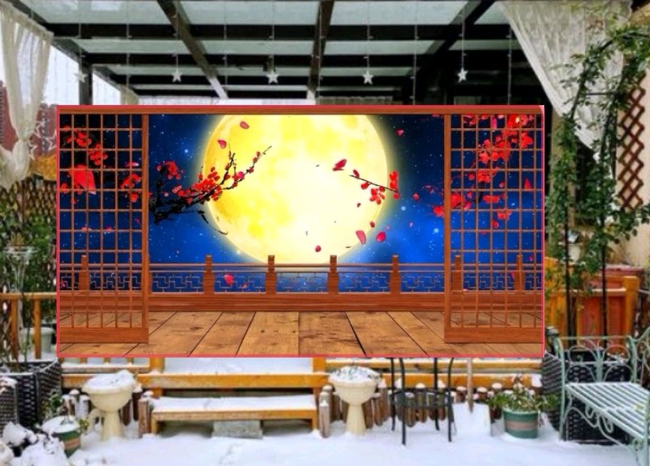 【美文美诵】瑞雪丰年诵读《七律.三首》作者/福香 编辑制作/青青【花雨馨声】第537期（图5）