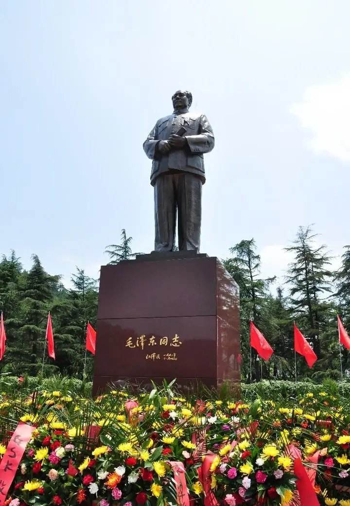 刘林丽诗歌作品230《东方巨人毛主席》合诵【五月的鲜花诗歌朗诵艺术团】部分团员 编辑制作刘林丽(图4)
