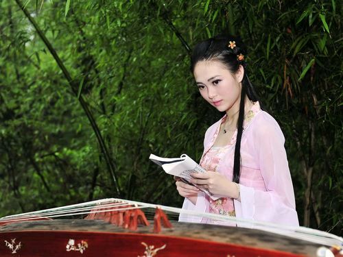 《古筝恋曲》作者:红蜻蜓【主播:孙春华】【中国现代诗歌文化传媒】徜徉诗的海洋聆听天籁之音♬（图3）