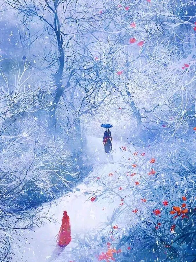 弘华朗诵【相约冬雪】作者/竹园清风（图12）