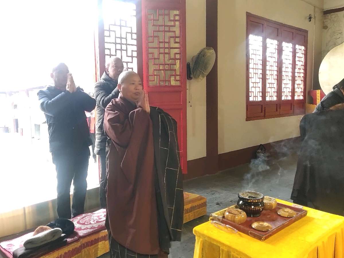 洪恩寺：2024年庆元旦千盏灯祈福法会盛况（图3）