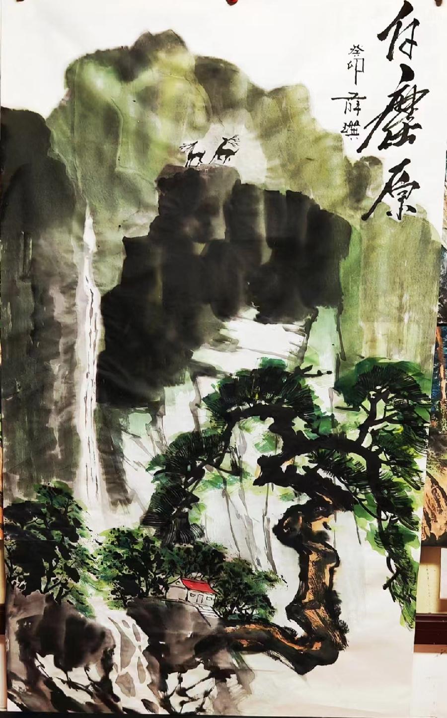 英气勃发一大师——薛瑛书画艺术管窥～作者||秦剑（图46）