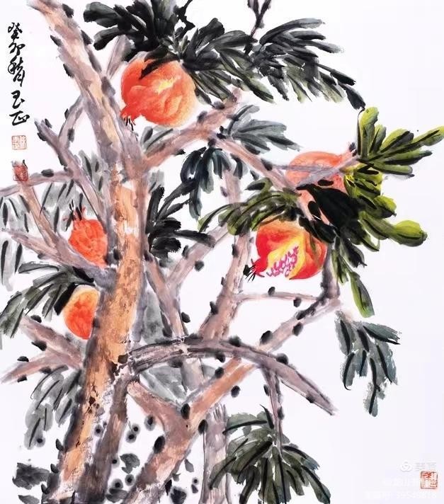 泰安市文联副主席孙黎携美协一行莅临肥城参观指导徐玉正画展（图17）