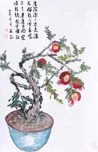 泰安市文联副主席孙黎携美协一行莅临肥城参观指导徐玉正画展（图19）