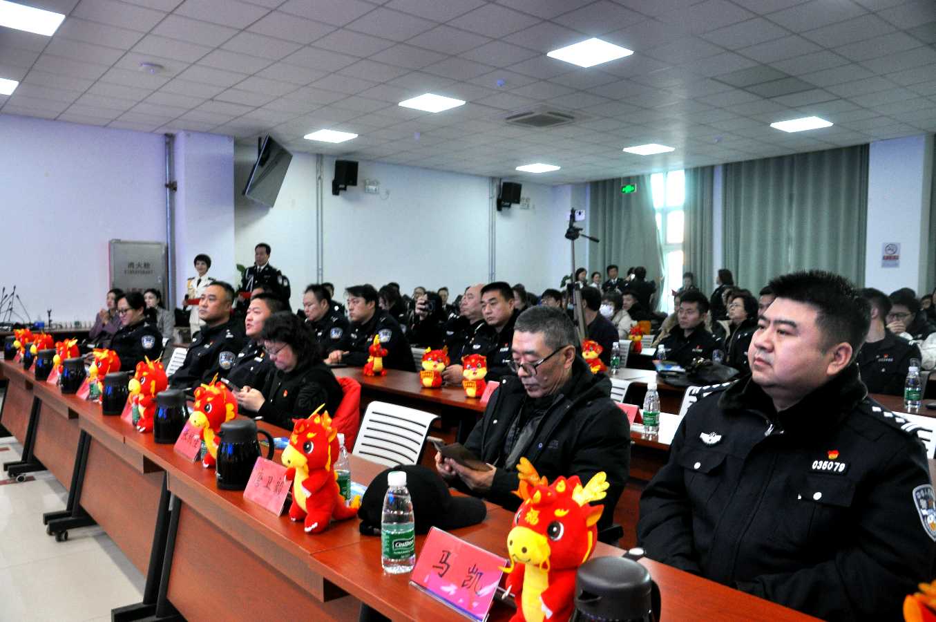 北京芳华朗诵艺术团 ‖火热的警营 最美的节日——警民共庆“第四个中国人民警察节”诗歌朗诵会（图18）