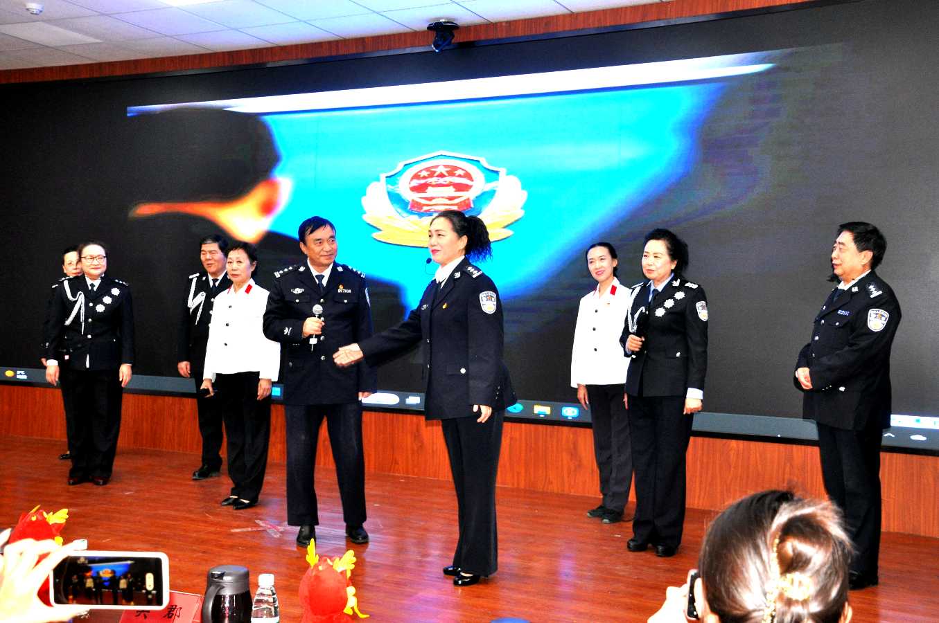 北京芳华朗诵艺术团 ‖火热的警营 最美的节日——警民共庆“第四个中国人民警察节”诗歌朗诵会（图33）