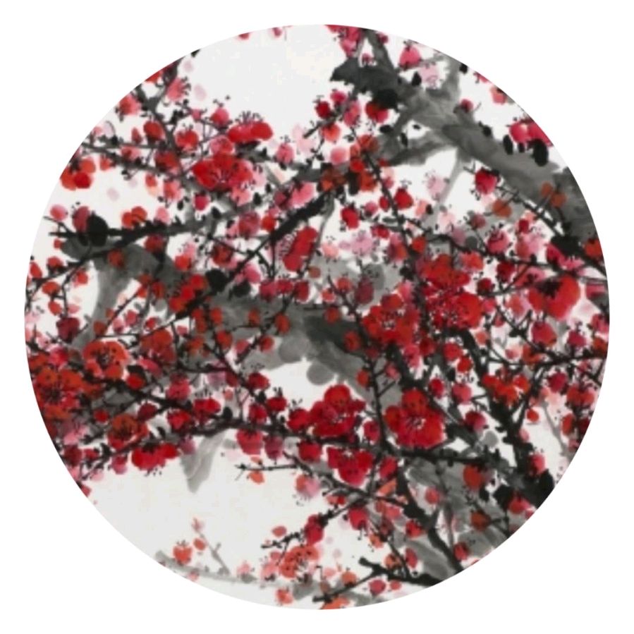 咏梅花 (古诗词)~收藏学习作品20篇（图24）