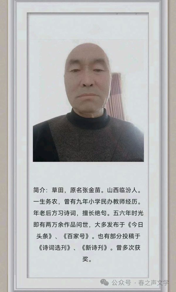 《田园诗三首》作者/草田（图4）