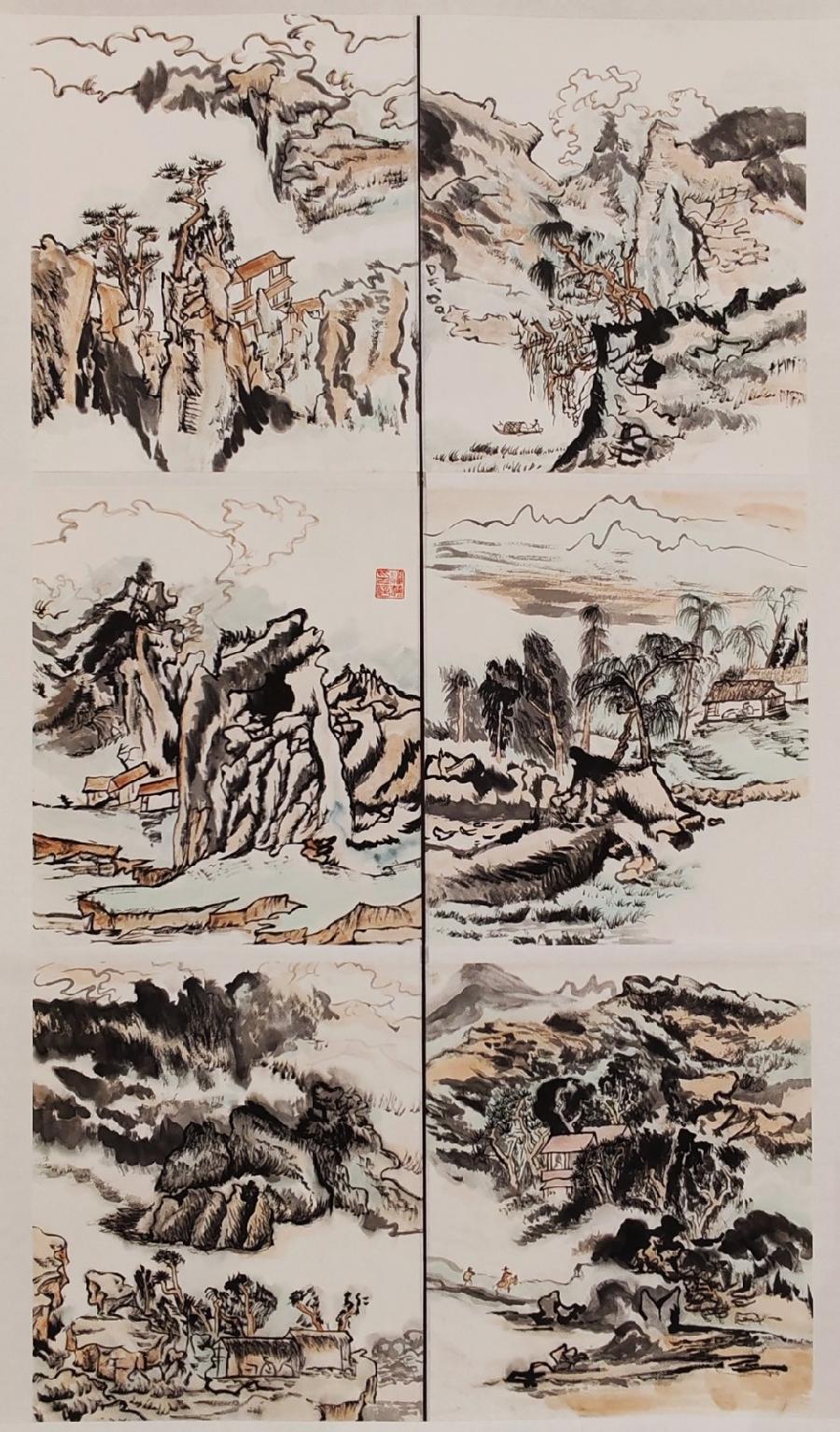 山东潘慧书画作品欣赏（图13）