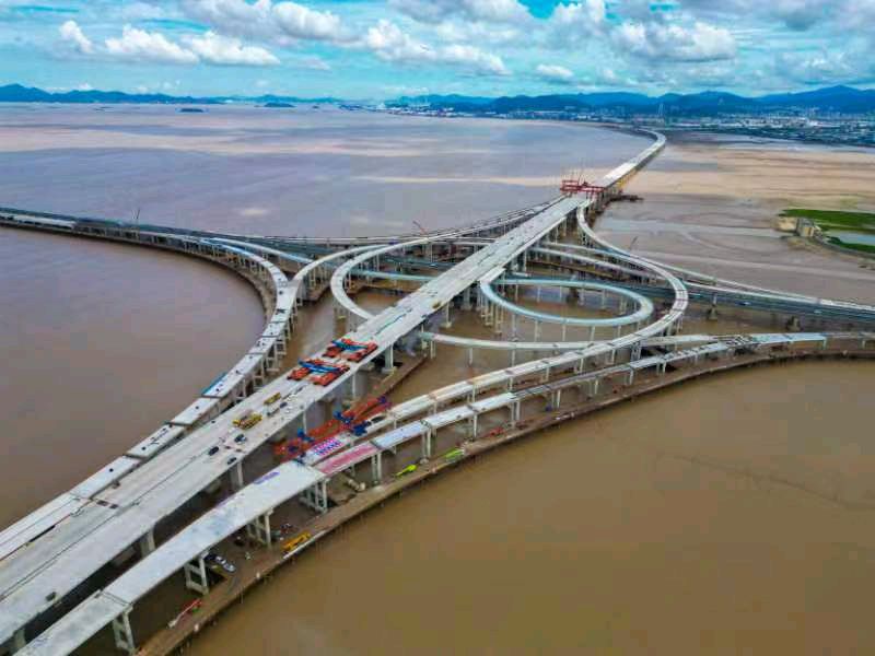 七律-杭甬高速海上枢纽亚洲之最通车*文/冯志清（上海）【冰心文化传媒】主编 冰心（图4）