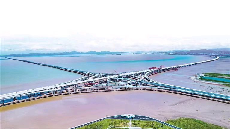 七律-杭甬高速海上枢纽亚洲之最通车*文/冯志清（上海）【冰心文化传媒】主编 冰心（图17）
