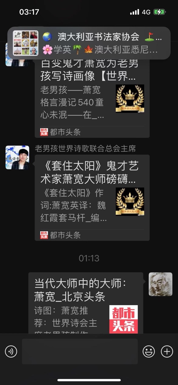 萧宽大师艺耀海南【世界诗书画协会】世界诗人名人展（10795期）（图30）